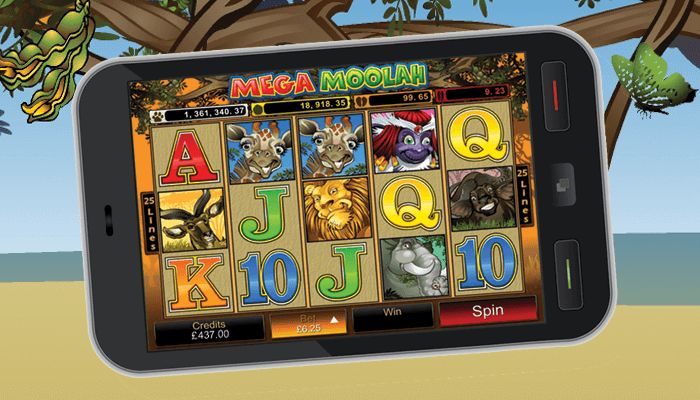 Mega Moolah mobile app